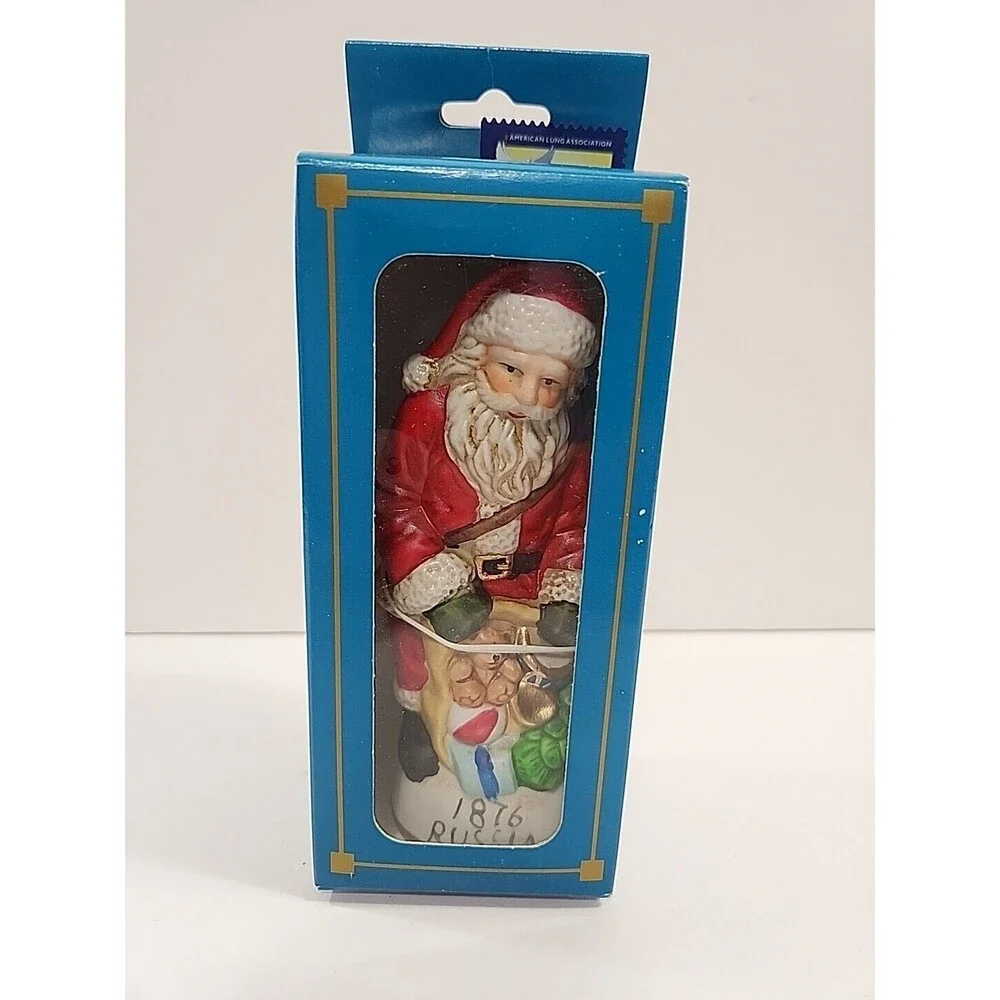 Vintage Old World Santa Figurine 1876 Russia 5